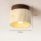 Lampa sufitowa z LED spokojnym światłem minimalistycznym