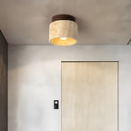 Lampa sufitowa z LED spokojnym światłem minimalistycznym