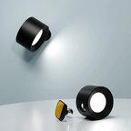 LED væglampe trådløs med drejelig lampehoved og USB-opladning