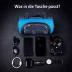 Fahrrad Lenkertasche Mit Touchscreen Fach Wassergeschützt