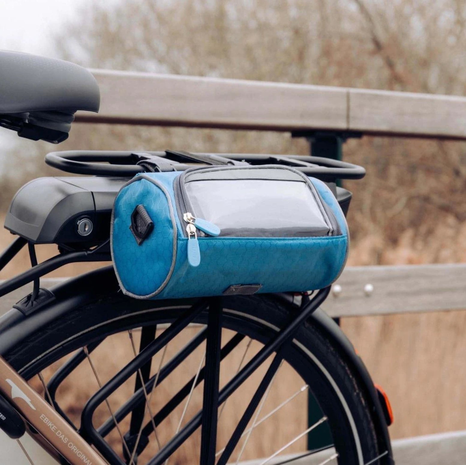 Fahrrad Lenkertasche Mit Touchscreen Fach Wassergeschützt