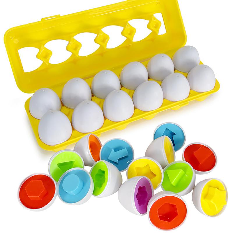 FormEi Lernpuzzle Farb- und Formenspiel für Kinder