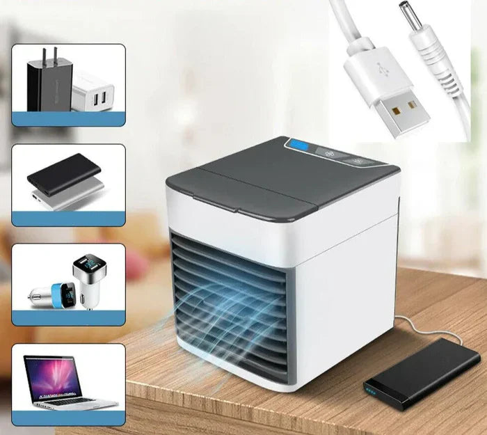 Klimatyzator Mini Luftkühler Przenośny 3w1 Wentylator USB