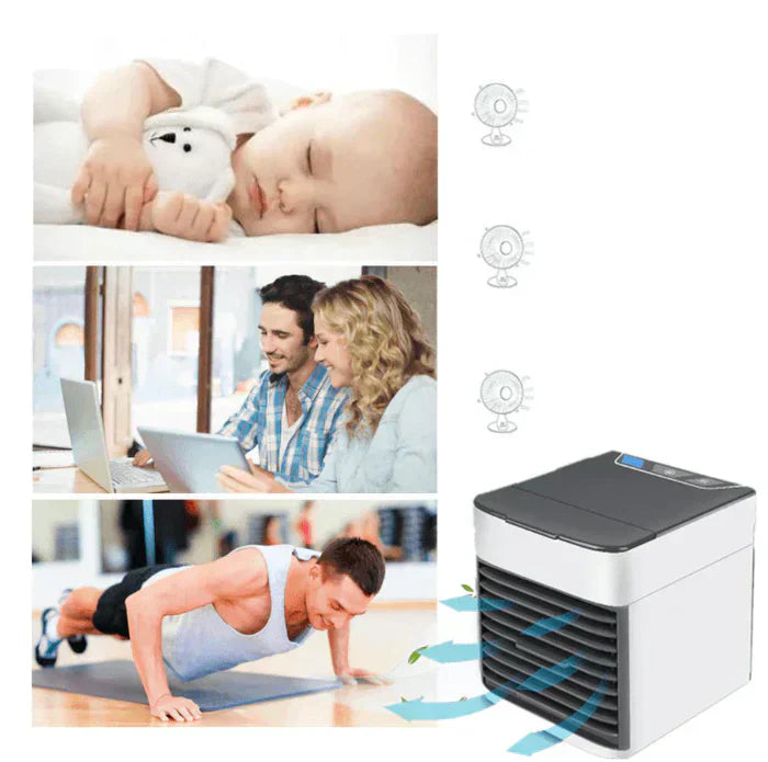 Klimatyzator Mini Luftkühler Przenośny 3w1 Wentylator USB