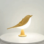 NestGlow Vogel Nachtlampe mit Touchsteuerung und USB-Aufladung