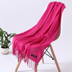 WinterWeich Damen Schal Elegant Warm Polyester