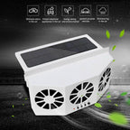 SolarVent AutoFresh Fahrzeuglüfter mit Solarpanel für Autofenster