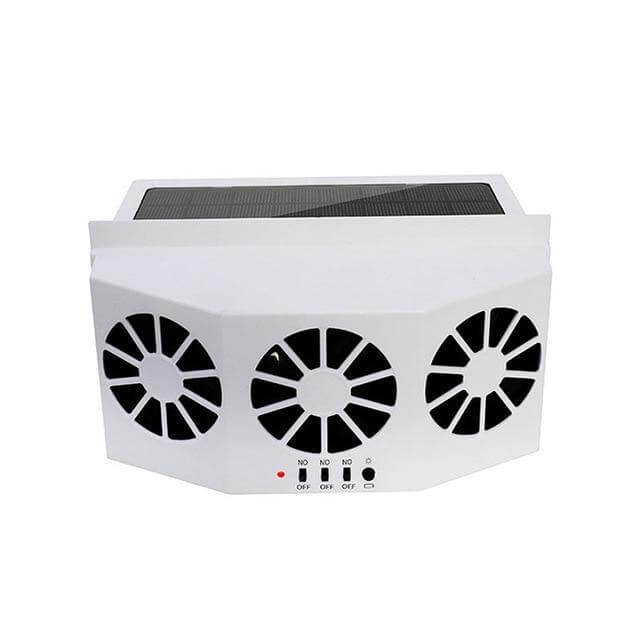 SolarVent AutoFresh Fahrzeuglüfter mit Solarpanel für Autofenster