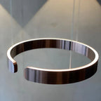 Lysring LED pendel rund tidssvarende loftlampe