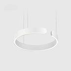 Lysring LED pendel rund tidssvarende loftlampe