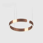 Lysring LED pendel rund tidssvarende loftlampe