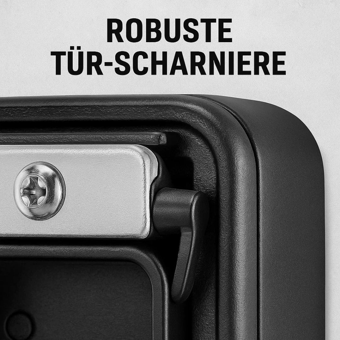 SchlüsselGuard Code-Tresor – Wodoodporny sejf na klucze do użytku zewnętrznego