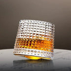 SpinCask Drehbare Whiskygläser aus Kristallglas 300 ml