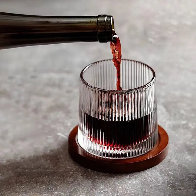 SpinCask Drehbare Whiskygläser aus Kristallglas 300 ml