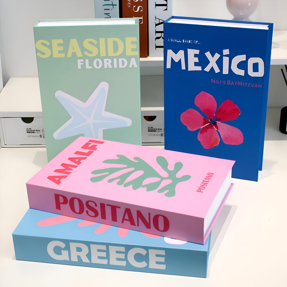 DecoBook Versteckbox Buch Dekoration mit Stauraum Zeitgemäße Formgebung