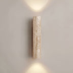 Lampa ścienna z kamienia z oświetleniem LED