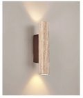Lampa ścienna z kamienia z oświetleniem LED