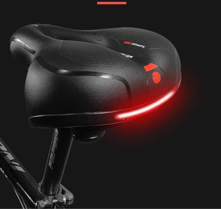 VeloSoft Komfort Fahrradsattel Gel Ergonomisch Atmungsaktiv